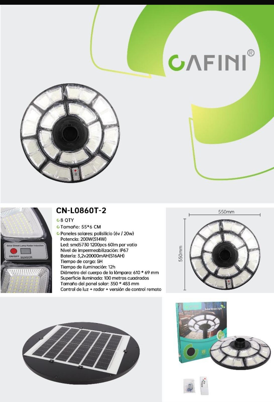 Ujo solar 200w